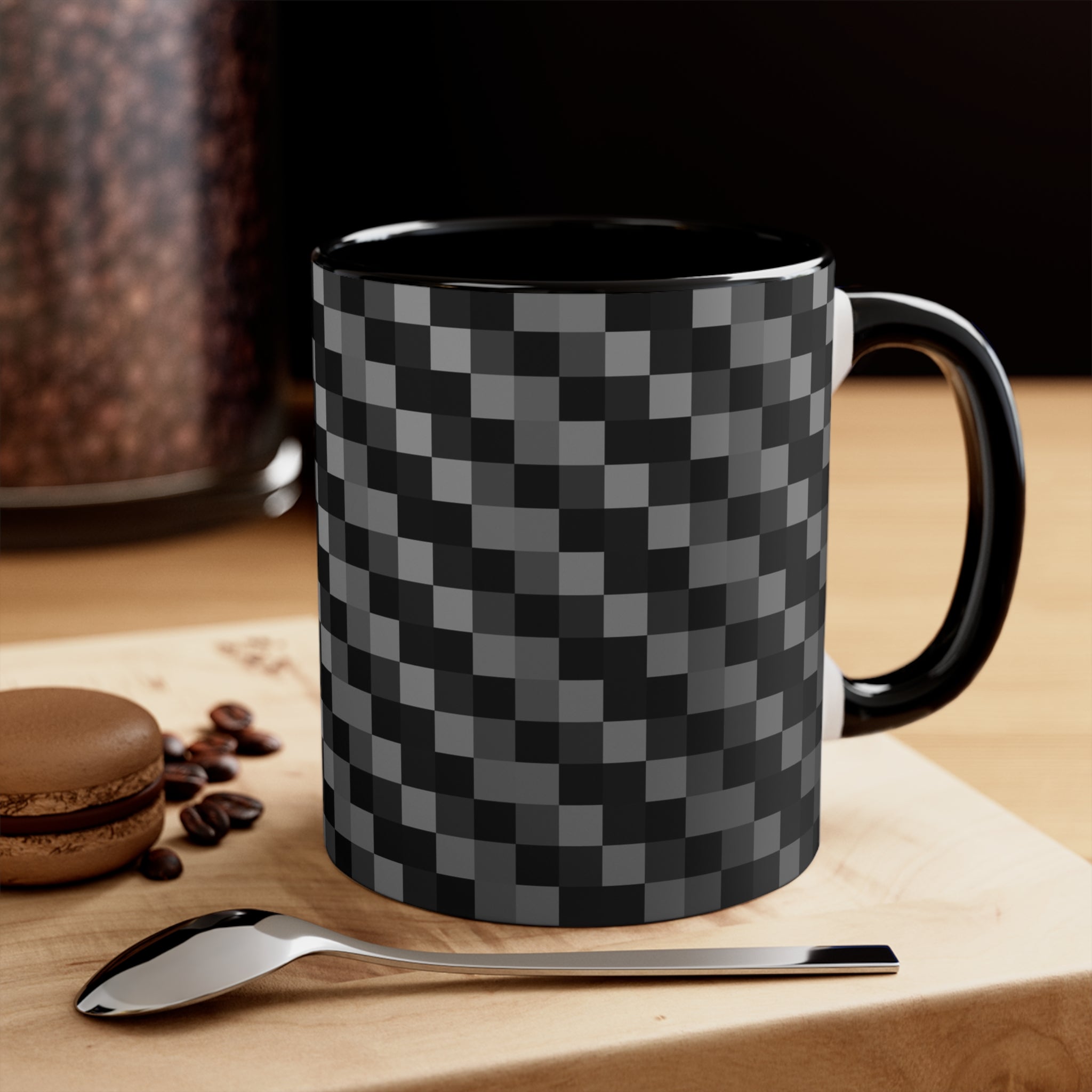 LUXURIOUS MOSAIC ACCENT COFFEE MUG, 5 COLORS, 11oz - UGO ROMANO URCMU003