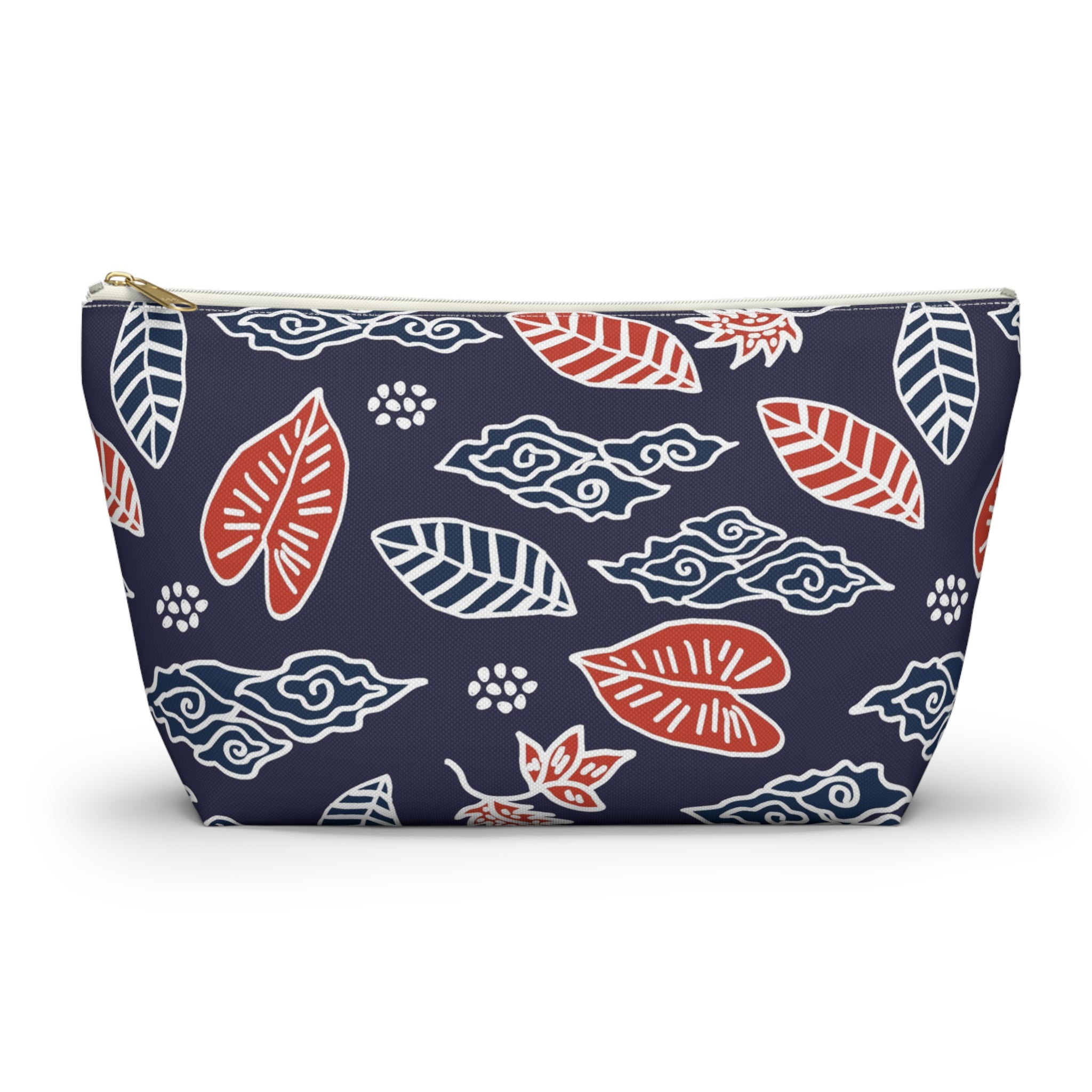 LEAVES PATTERN ACCESSORY & MAKE-UP POUCH - UGO ROMANO URPW037