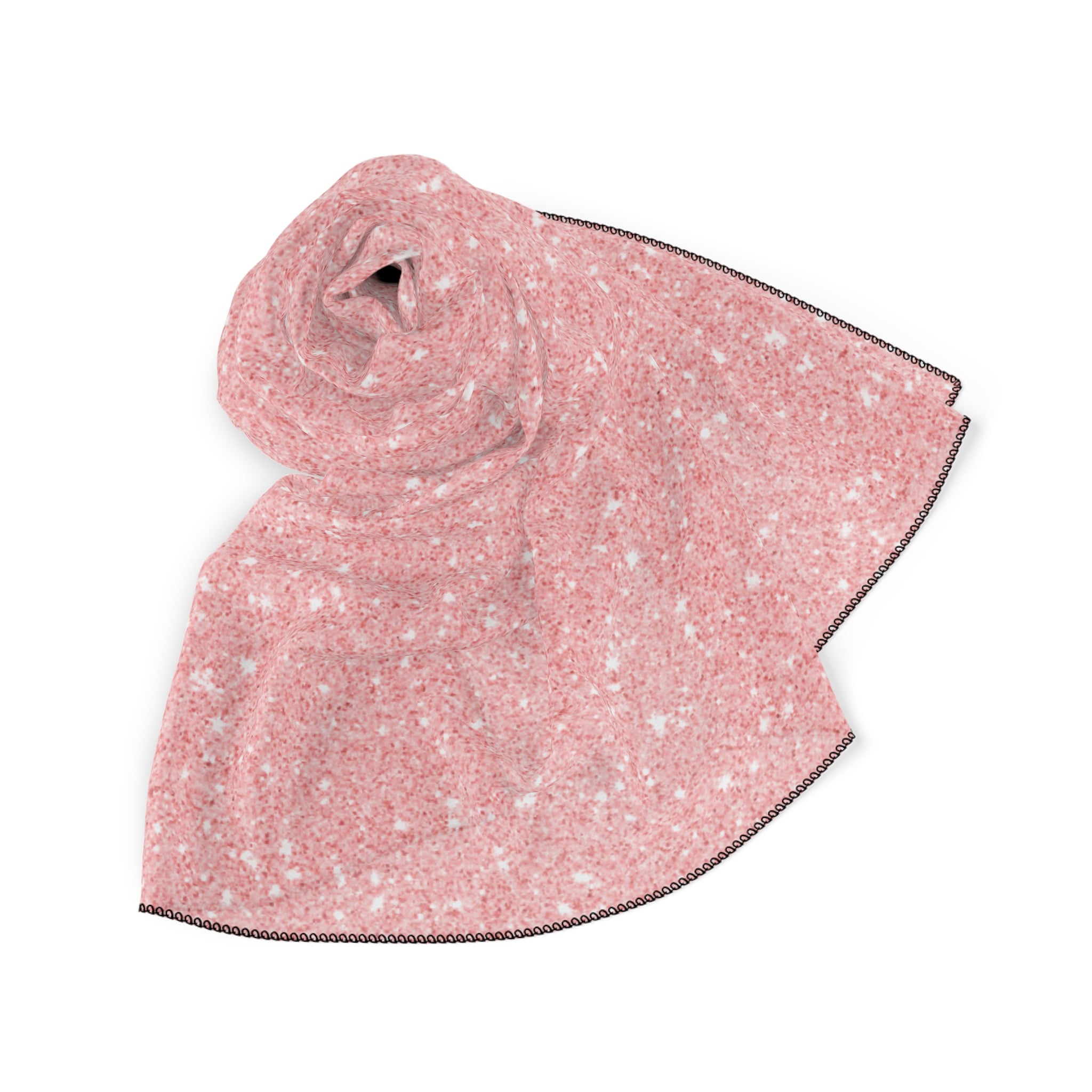 ALMOST PINK POLY SCARF - UGO ROMANO URPYS002