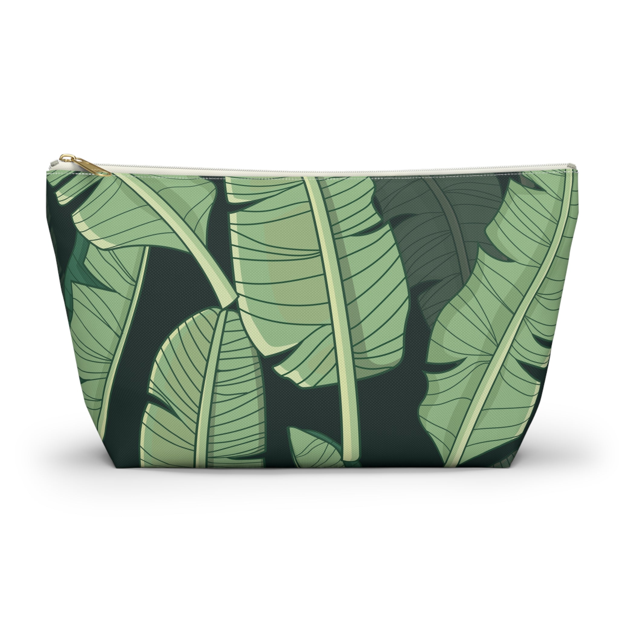 TROPICAL LEAVES ACCESSORY & MAKE-UP POUCH - UGO ROMANO URPW036