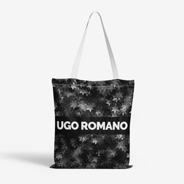 Heavy Duty and Strong Natural Cotton Canvas Tote Bag - UGO ROMANO URTB058