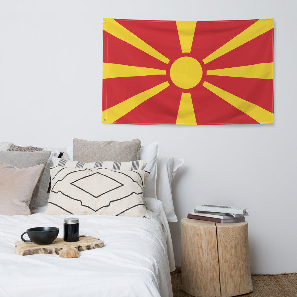 FLAG OF NORTH MACEDONIA - feedurcloset
