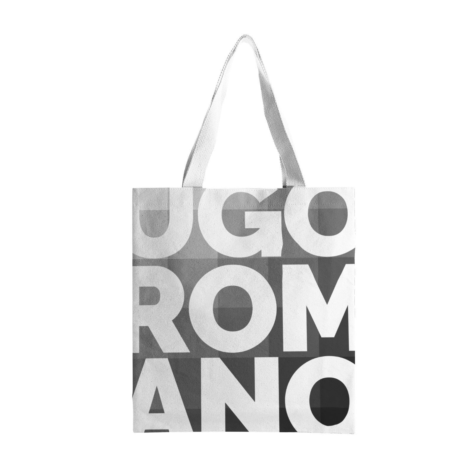 Heavy Duty and Strong Natural Cotton Canvas Tote Bag - UGO ROMANO URTB002