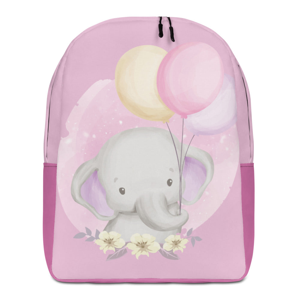 Elephant & Balloons Minimalist Backpack - feedurcloset