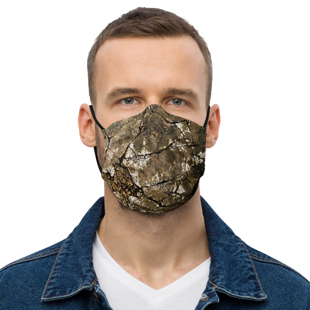 Cracked Stone Face Mask - feedurcloset