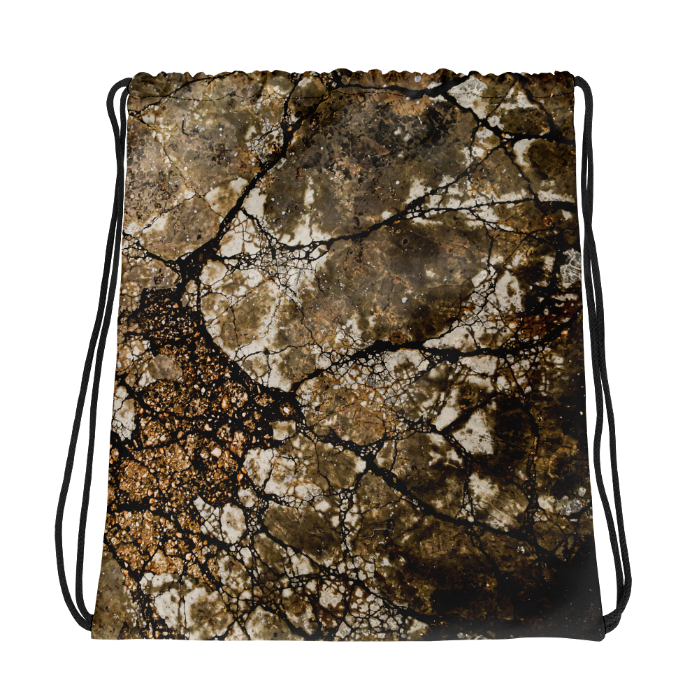 Cracked Stone Drawstring bag - feedurcloset