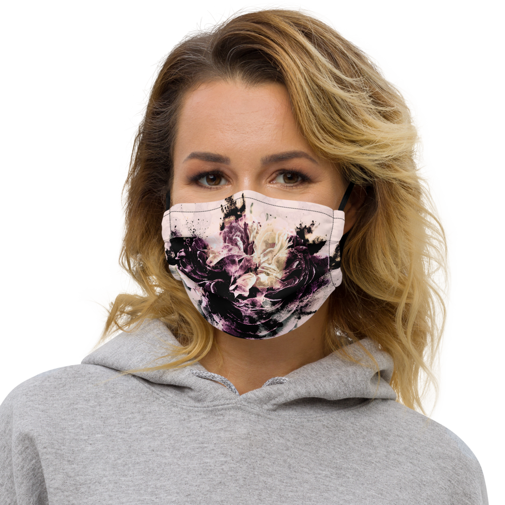 Pink Floral Face Mask - feedurcloset