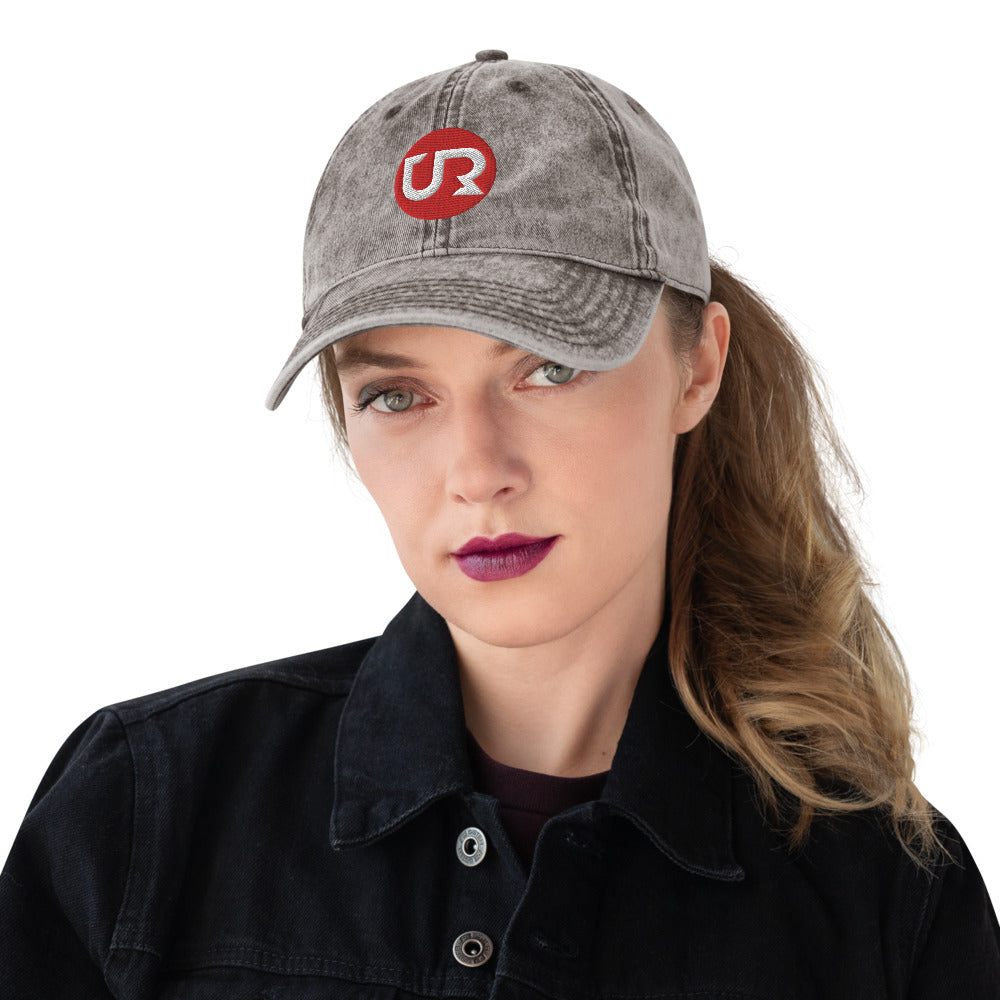 UR Vintage Cotton Twill Cap - feedurcloset